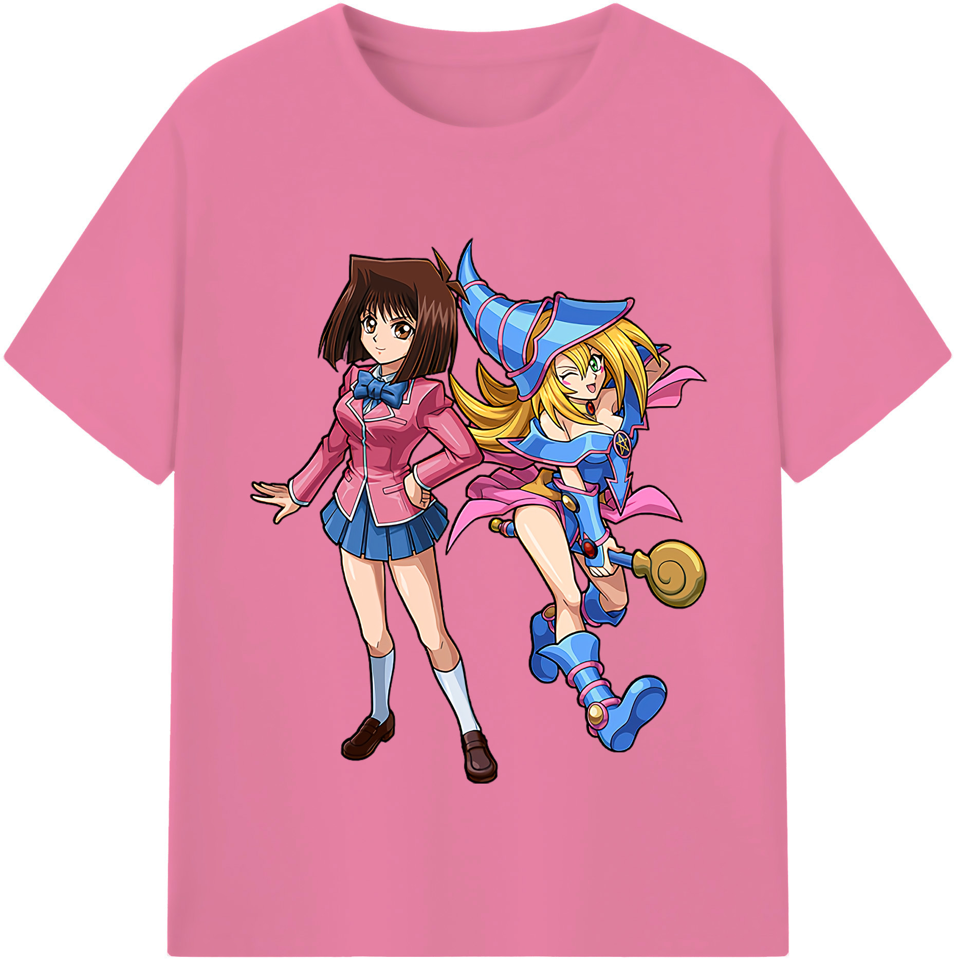 （画像用） 遊☆戯☆王 Yu-Gi-Oh! 綿100％半袖Tシャツ（フロントプリント）